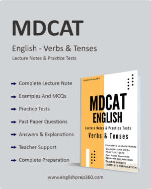MDCAT English - Verbs & Tenses