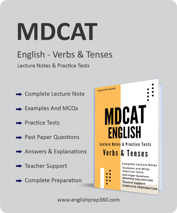 MDCAT English - Verbs & Tenses